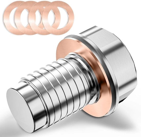 Olio di Motorizzazione Magnetica in Acciaio Inossidabile con Bocchetta di Scarico M12*1.75 con Guarnizione di Compensazione in Rame