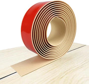 Profilo di transizione autoadesivo per listelli di chiusura, profilo di nivellamento per pavimenti in parquet a lamina, profilo di transizione autoadesivo per listelli di chiusura (hanno un profilo in legno - 1 m)