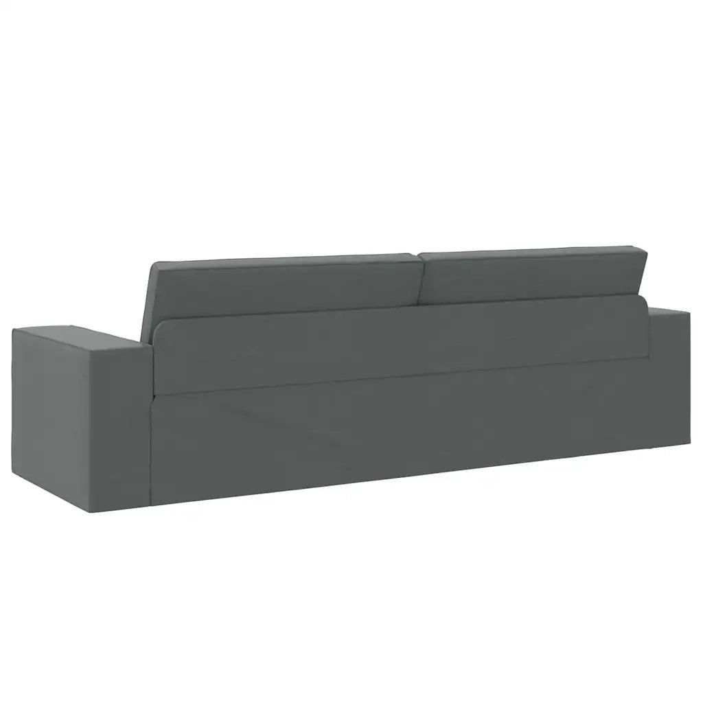 Divano letto-Sofa Letto-Daybed Grigio scuro 245 x 78 x 77 cm Tessuto