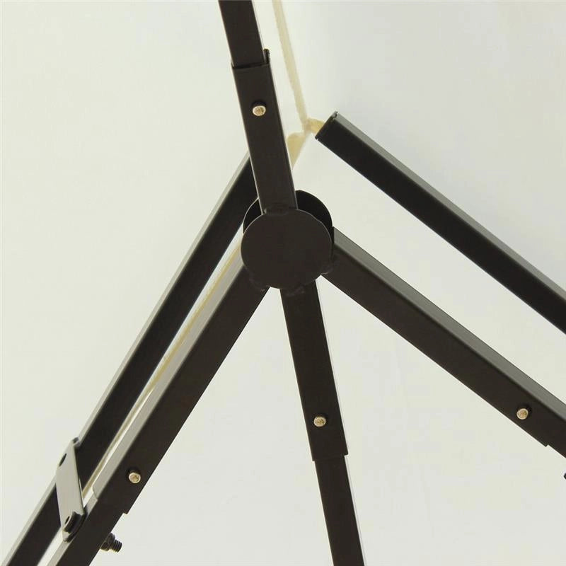 GAZEBO DA GIARDINO 3X4 M CON TENDE E TETTO A 2 LIVELLI BIANCO CREMA