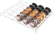 Sistema di conservazione per capsule compatibile con Vertuo Vertuoline - Capacità di 25 capsule - Contenitore per capsule da caffè per uso domestico da appendere sul bancone.