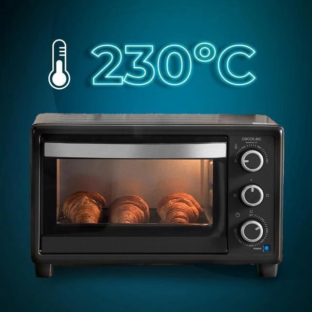 Cecotec 03817 fornetto con tostapane 23 L 1500 W Nero Grill