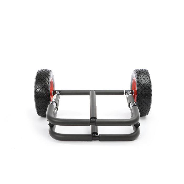 Toboli Carrello di trasporto per 2 tavole da surf SUP Richiudibile Max 45 kg Pneumatici in PU