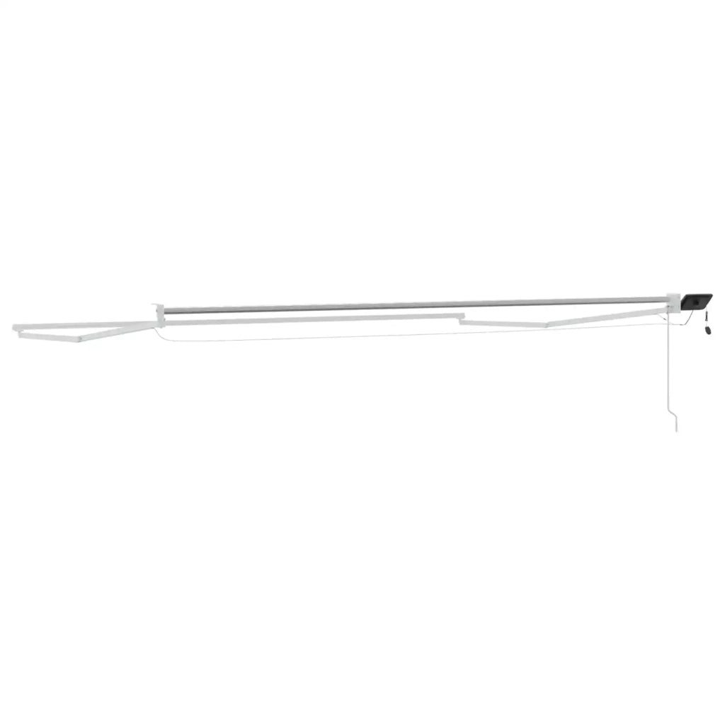 Struttura della tenda elettrica retrattile Bianco 4,5 × 3 m