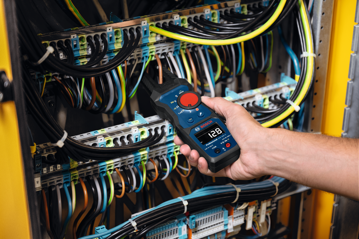 Pinza amperometrica Bosch GMF 1000-15 con forcella max 1000V