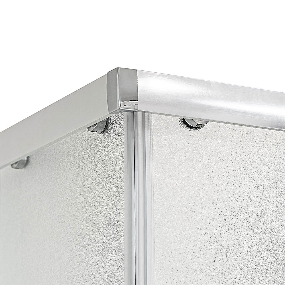 BOX DOCCIA EGO 77,5/78,5X97,5/98,5XH185CM STAMP.