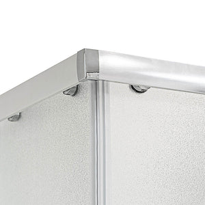 BOX DOCCIA EGO 77,5/78,5X97,5/98,5XH185CM STAMP.