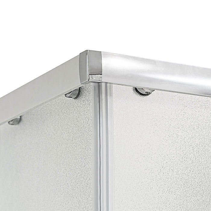 BOX DOCCIA EGO 77,5/78,5X97,5/98,5XH185CM STAMP.