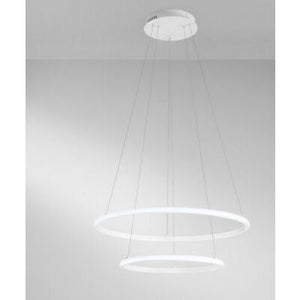 LAMPADARIO LED AXIS 70W D.80/60XH150CM 3-4-6500K.