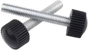 Viti a stella in plastica con testa rotonda - M4 x 20 mm - 20 pezzi - da manuale - migliorata la presa - viti a molla
