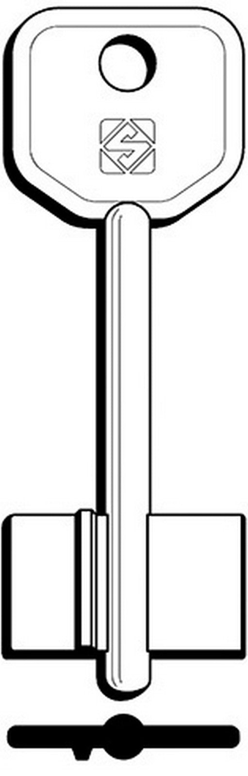 chiavi silca art. 5at5 gr.18 cod:ferx.25667
