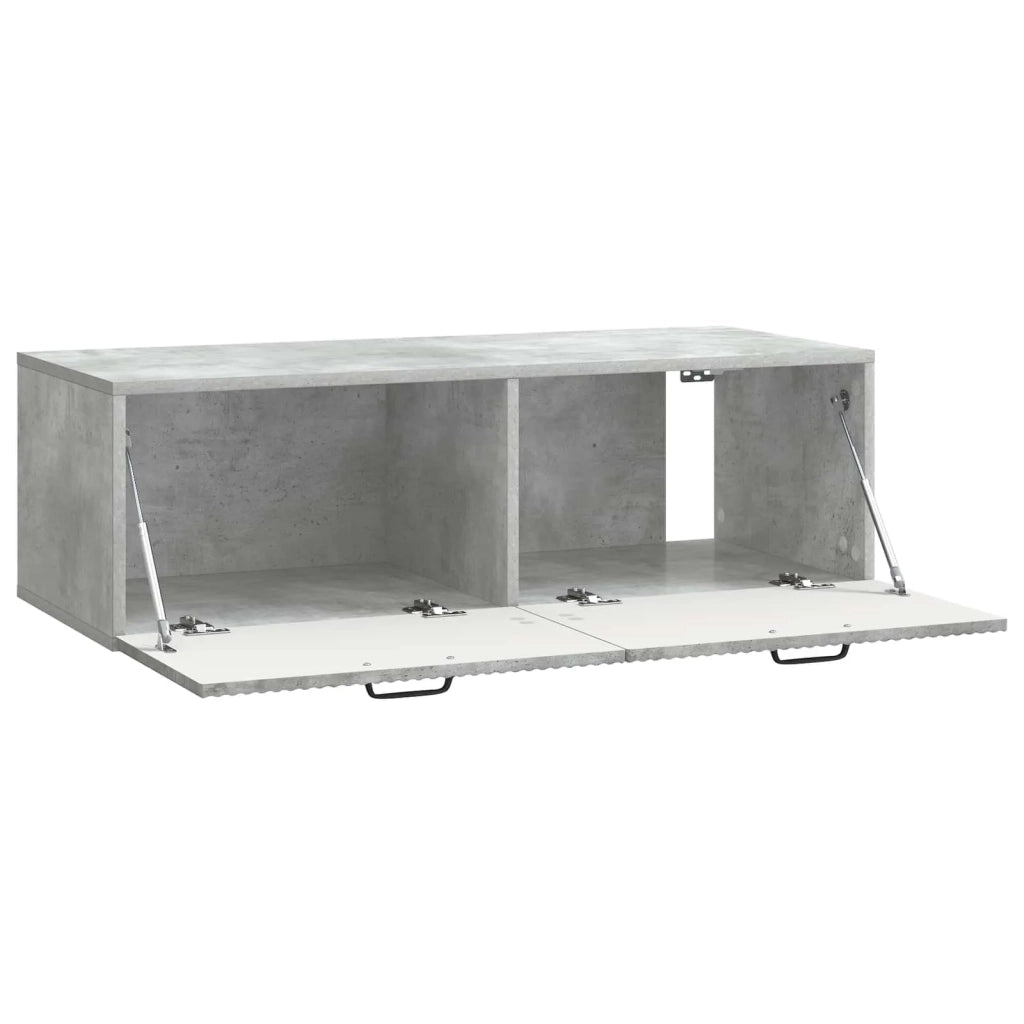 Mobile Porta TV da Muro Grigio Cemento 98 x 41 x 30 cm 899038