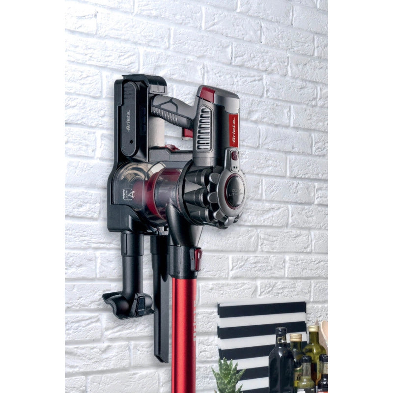 Scopa Elettrica Senza Fili - 3 Livelli di Filtrazione - Batteria Li-Ion 2200 mAh - Rosso