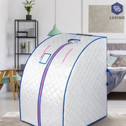 Sauna Mobili - Cabina di Sauna Portatile - Sauna Opaca - Cabina di Stazione - Tenda di Sauna - Accessori di Sauna - Bianco - Acquisto Online da Qualsiasi Luogo