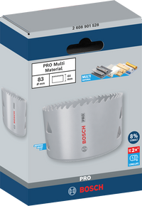 SEGA A TAZZA MULTIMATERIALE BOSCH PRO diametro 83 mm 2608901528