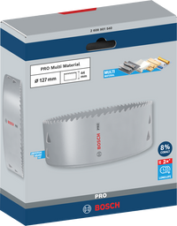 SEGA A TAZZA MULTIMATERIALE BOSCH PRO diametro 127 mm 2608901540