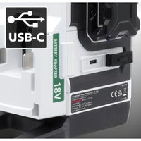 Livella Laserliner 18V compatibile con batterie di tutte le marche 3 raggi verde