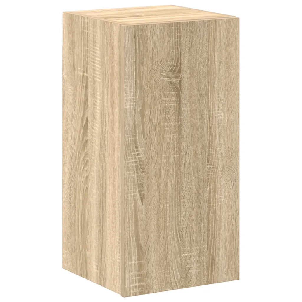 Set di Mobili Porta TV 4 pz Rovere Sonoma in Legno Multistrato 3114624