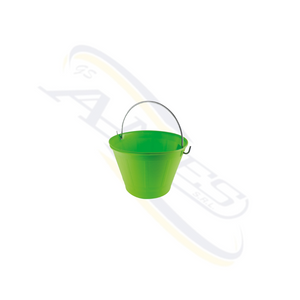 SECCHIO IN PLASTICA VERDE FLUO KAPRIOL