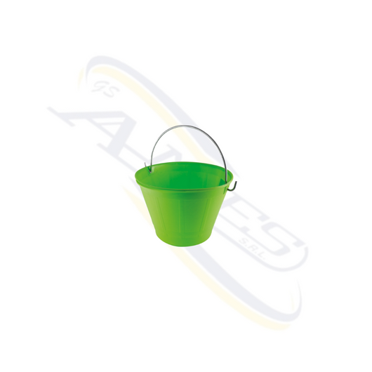 SECCHIO IN PLASTICA VERDE FLUO KAPRIOL