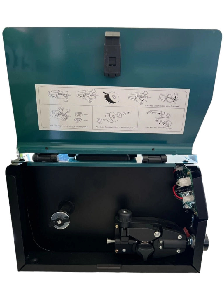 Saldatrice filo continuo 300A MIG-MMA-IGBT INVERTER NO GAS + elettrodo 07610