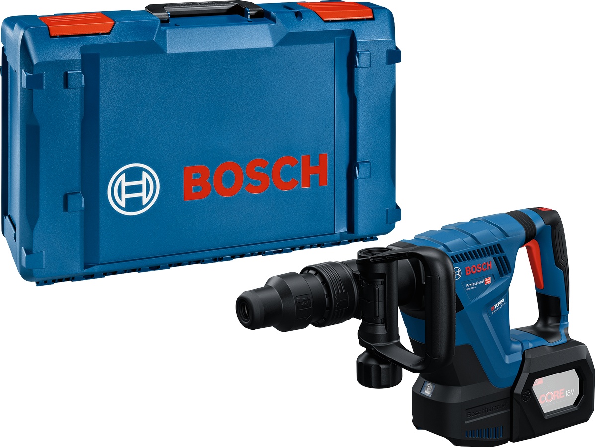 Martello a batteria Bosch 18V Biturbo 5 KG SDS MAX 8,5 J GSH 18V-5 solo corpo
