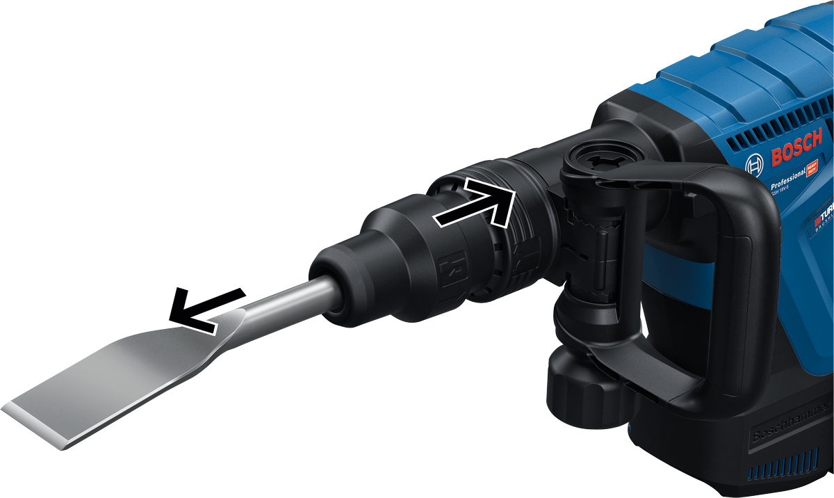 Martello a batteria Bosch 18V Biturbo 5 KG SDS MAX 8,5 J GSH 18V-5 solo corpo