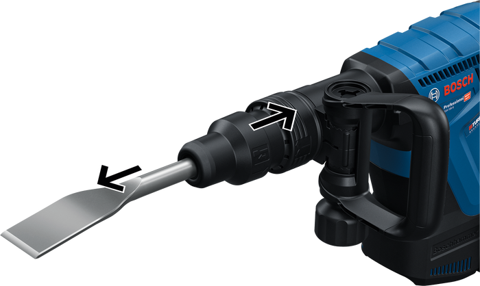 Martello a batteria Bosch 18V Biturbo 5 KG SDS MAX 8,5 J GSH 18V-5 solo corpo