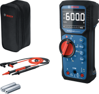 Multimetro digitale Bosch per valori RMS max 600V GDM 600-15