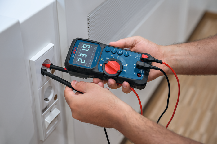 Multimetro digitale Bosch per valori RMS max 600V GDM 600-15