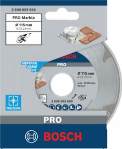 DISCO DIAMANTATO BOSCH BEST MARBLE D.115MM 22,23MM - 2608602689