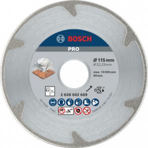 DISCO DIAMANTATO BOSCH BEST MARBLE D.115MM 22,23MM - 2608602689