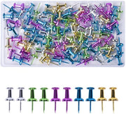 Aggi di Multicolore - 100 pezzi - 2,5cm - Ideali per Foto e Carte - Sicuri e Durabili
