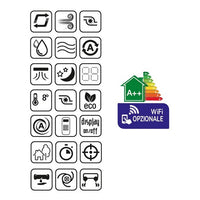 CLIMATIZZATORE INVERTER DUNE 9000 BTU GAS R32 CLASSE A++