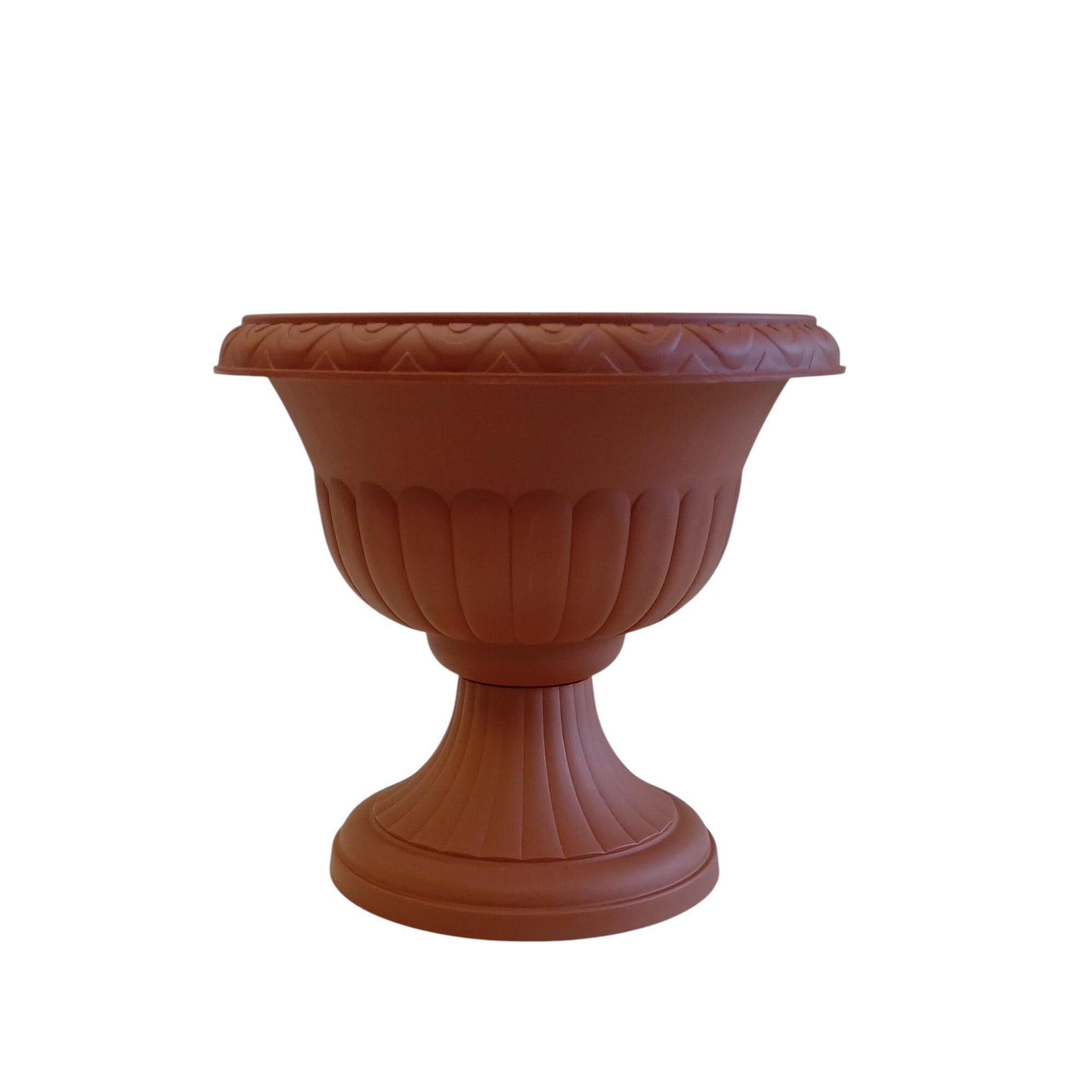 FIORIERA ATENE D.30XH28,5CM COLOR TERRACOTTA