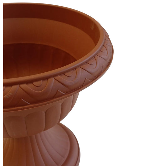 FIORIERA ATENE D.30XH28,5CM COLOR TERRACOTTA