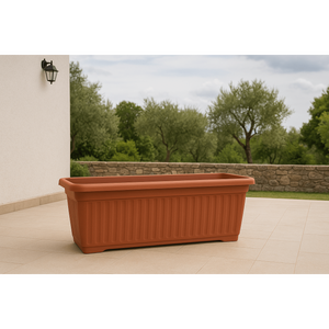 MAXICASSETTA ELLADE 100X43XH41CM COLOR TERRACOTTA