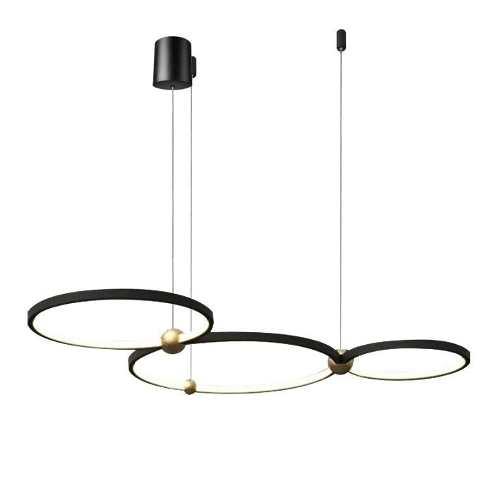 Lampada Black Ring 3 Led + Pilota APP752-30-40-50