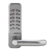 Combinazione Cifrata Acqua Resistente - Combinazione Meccanica - 1-11 Numeri - Rilievo a Zincatura - Per Esterno/Interno - Adatto per Spessore Porta 30-60mm - Cifratura Numerica