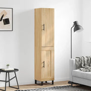 Credenza Rovere Sonoma 34,5x34x180 cm in Legno Multistrato 3199132