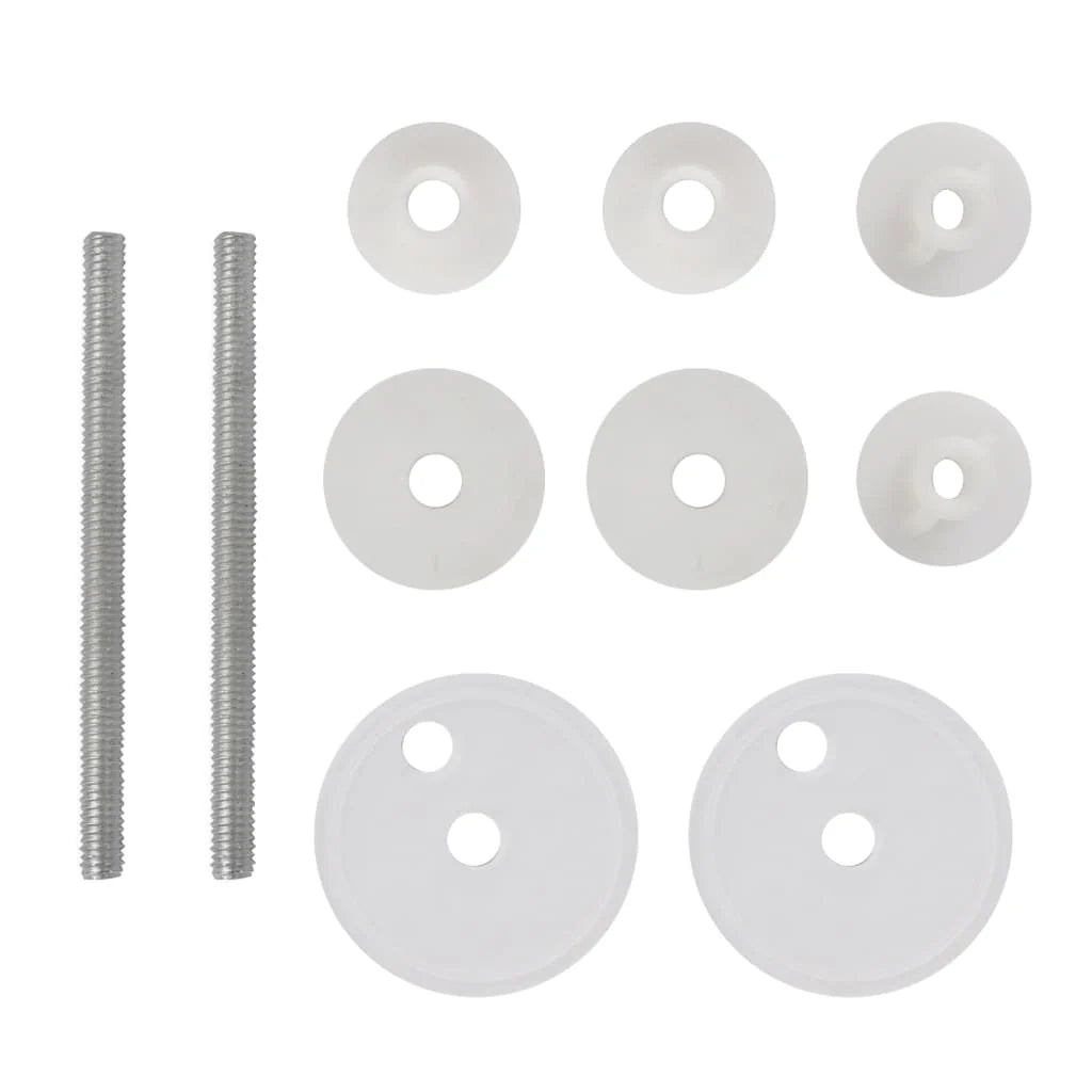 Set di due sedili per WC con coperchio in MDF motivo a ciottoli 02_0002954