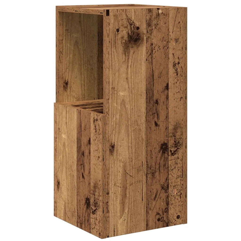 Mobile angolare Legno vecchio 30,5x30x65cm Legno multistrato