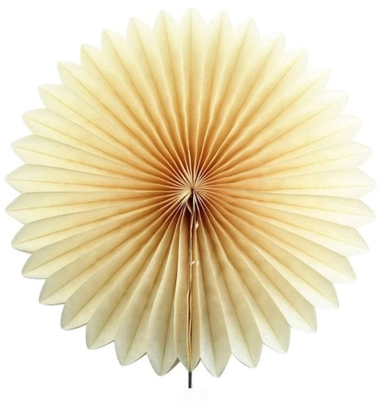 Set di Pennelli e Appesi per Decorazione di Festa - Decorazione per Matrimonio, Compleanni e Altro - 12 Pezzi - Beige