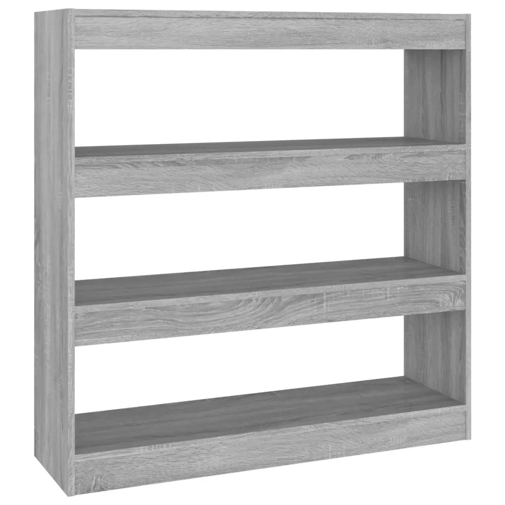 Libreria/Divisorio Grigio Sonoma 100x30x103 cm 813633