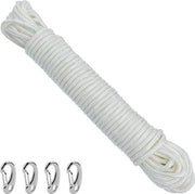 Tessuto per bandiere in polietilene 6 mm 20 m - tessuto multifunzionale per accessori di albero bandiera - impermeabile e resistente a sole e sporco - adatto per alberi bandiera e diverse attività outdoor.