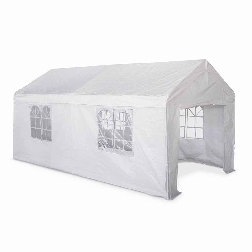 Tendone per feste, 3x6m, bianco, bianco