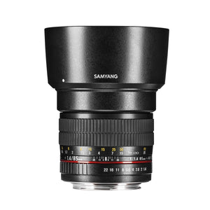 MF 85mm F1.4 AS IF UMC - Obiettivo full frame da ritratto per K-Mount, messa a fuoco manuale, compatibile con Fujifilm X-H2, X-H2s, X-T4, X-T200, X-Pro3, X-A7, X-T30, X-T30 II, X-T3, X-T100