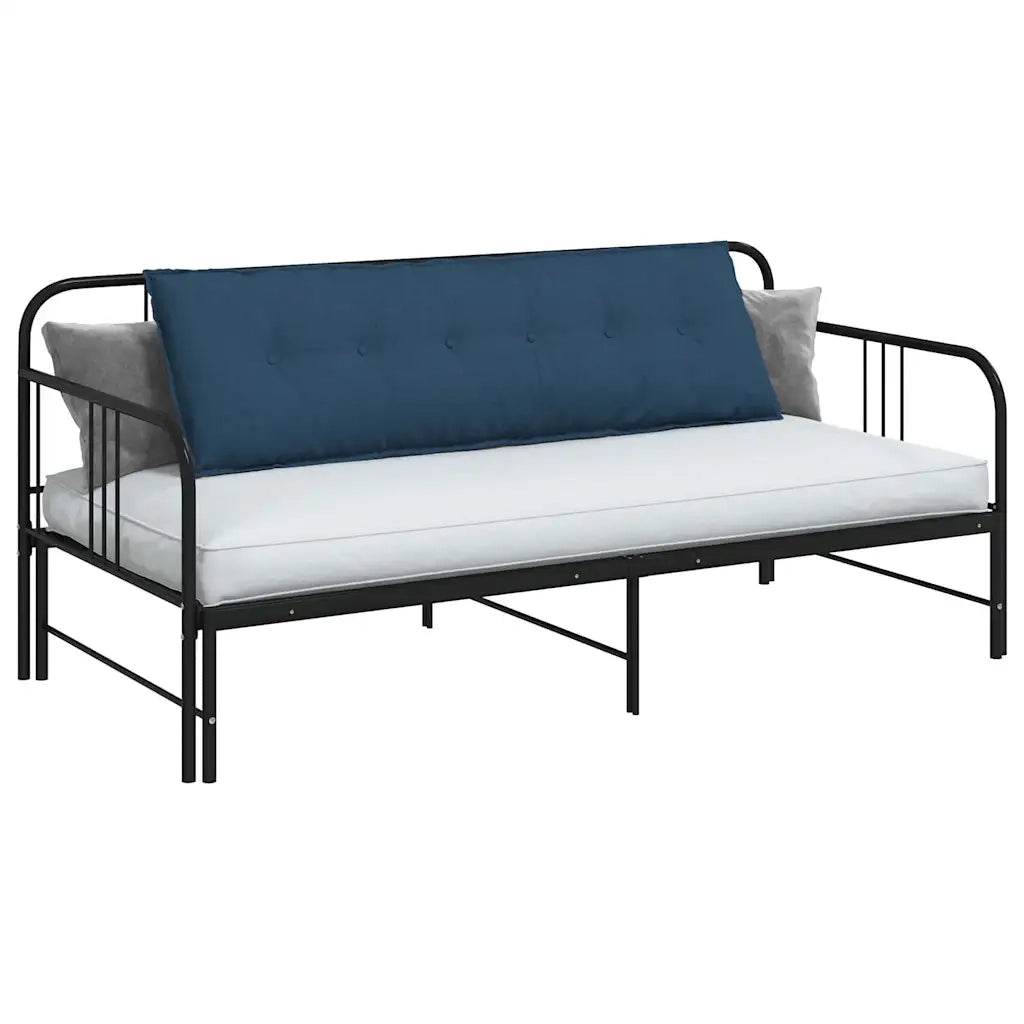 Cuscino per Schiena Blu 160 x 19 x 50 cm Tessuto