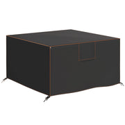 Copertura per Mobili da Giardino ¨C zephmum ¨C 125x125x74 cm Nero