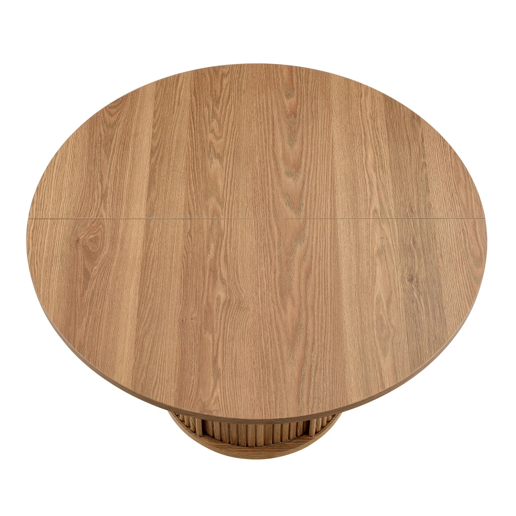 Tavolo da Pranzo Rotondo 120 cm ¨C MINIMAL ¨C Legno, Moderno, per 4-6 Persone